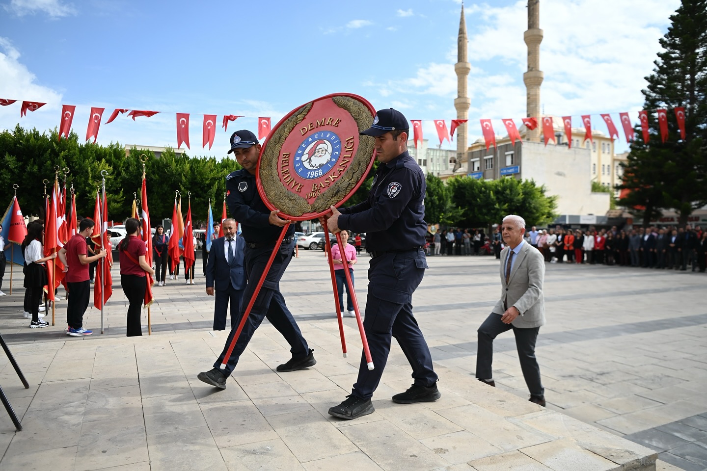 Cumhuriyetimizin 102. Yılı Çelenk Sunma Töreni